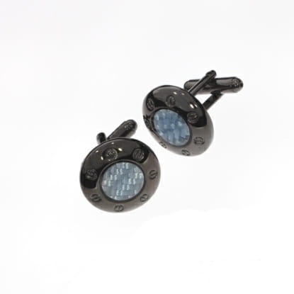 Spinki do mankietów stal szlachetna