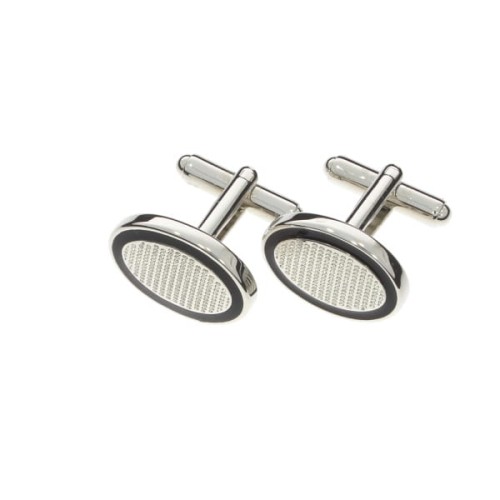 Spinki do mankietów stal szlachetna