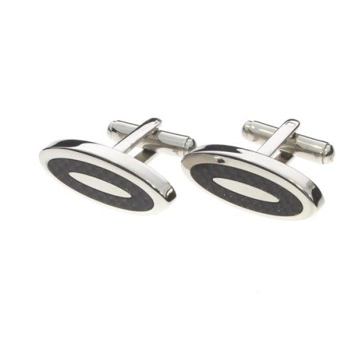 Spinki do mankietów stal szlachetna