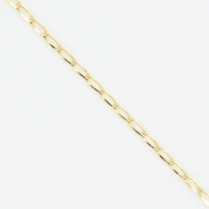 Złoty łańcuszek pancerka 50cm