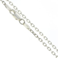 Srebrny łańcuszek ankier 60cm