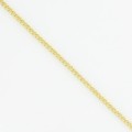 Złoty łańcuszek pancerka 45cm