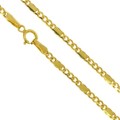 Złoty łańcuszek kuty 50cm
