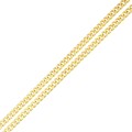 Złoty łańcuszek pancerka 50 cm