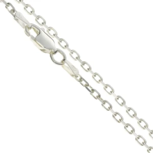 Srebrny łańcuszek ankier 60cm
