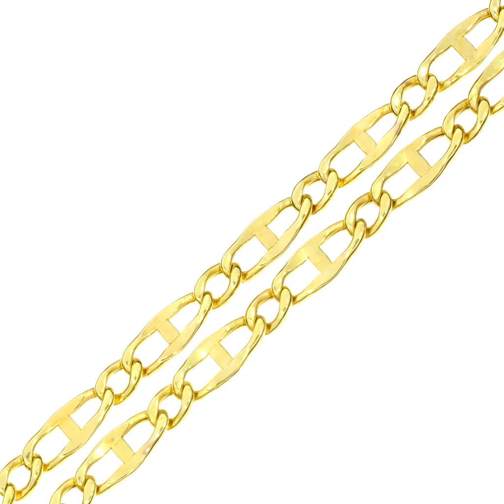 Złoty łańcuszek 55 cm