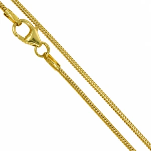 Złoty łańcuszek żmijka 50cm